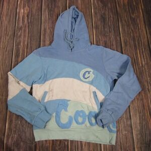 Cookies Hoodie Sweatshirt Pullover Berner Embroidered Baby Blue 420 Mens Small